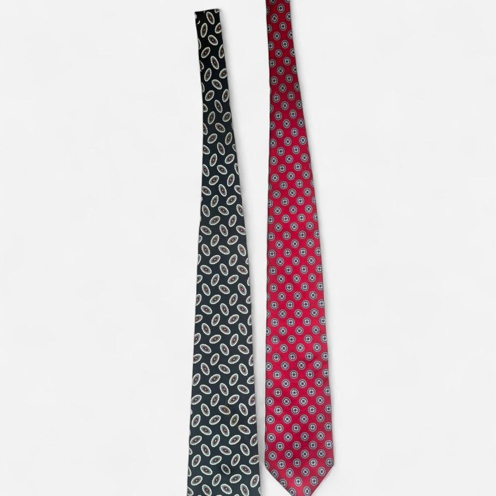 Vintage Clubfellow 100% Silk Geometric Diamond Tie 👔✨